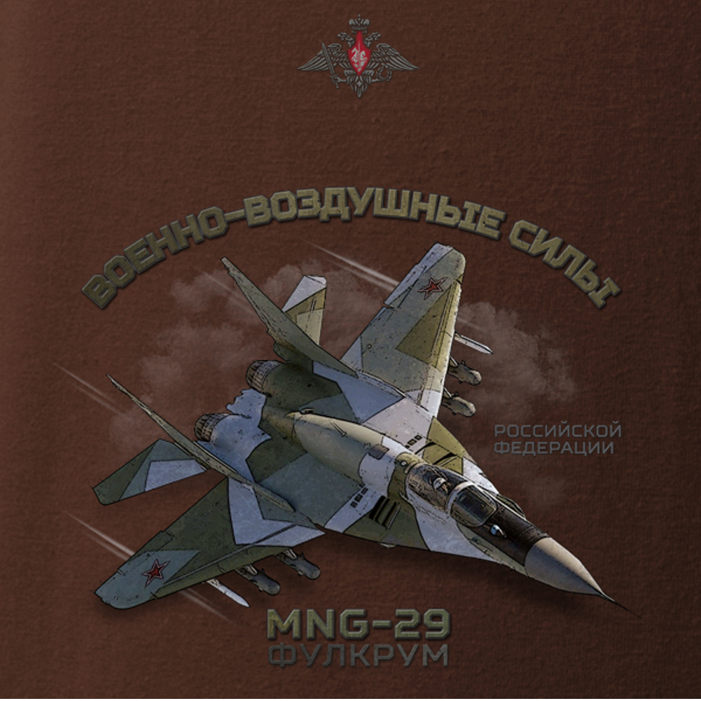 Футболка женская МиГ-29 RUS