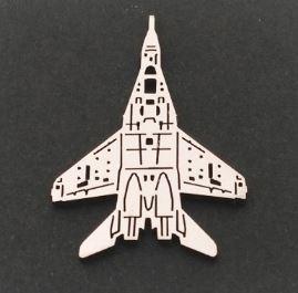 Значок металлический МиГ-29