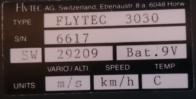 Вариометр Flytec 3030