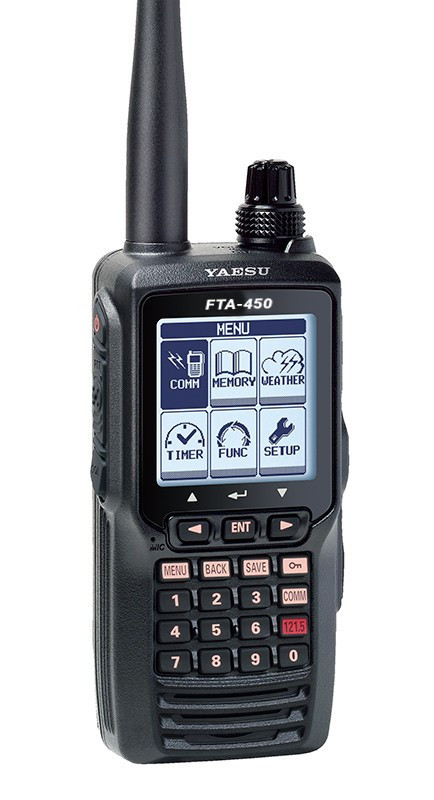 Авиационная радиостанция Yaesu FTA-450L