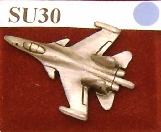 Значок самолет СУ-30