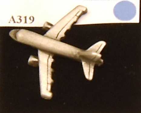 Значок Airbus A319 zinn