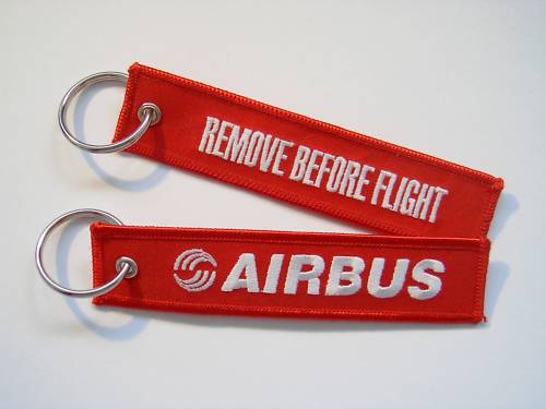 Брелок Remove Before Flight / Airbus