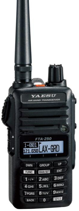 Авиационная радиостанция Yaesu FTA-250L