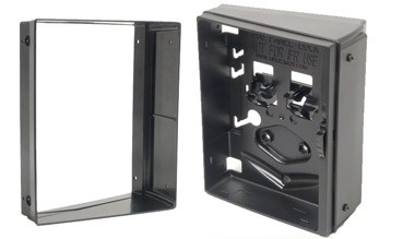 Vertikaler Winkeladapter für Einbauhalterung Garmin aera 795 / GPSMAP 695 und Apple iPad mini