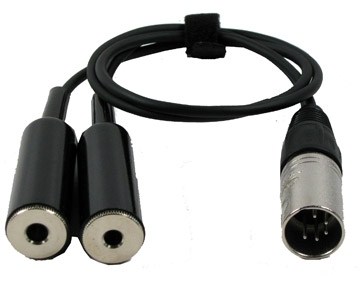 Sennheiser кабель адаптер - PJ jack (f) to XLR-5 plug (m), (PJX5)