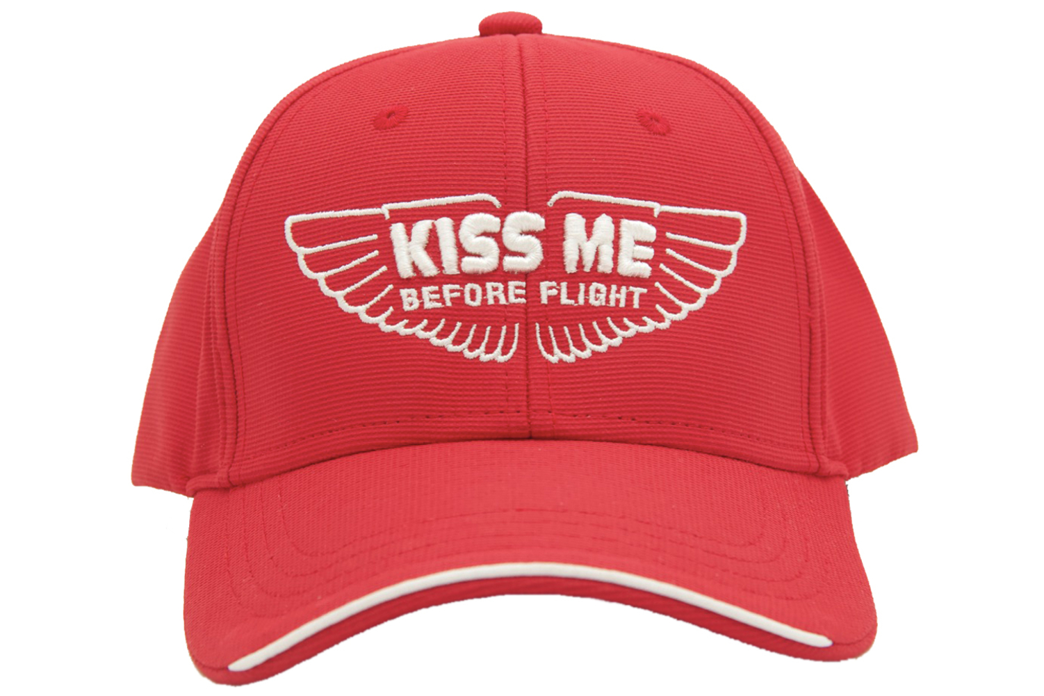 Бейсболка KISS ME BEFORE FLIGHT
