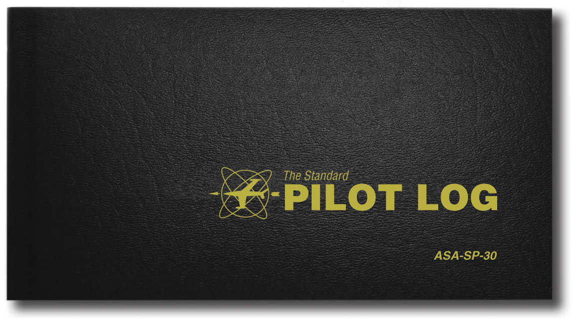 Летная книжка Standard Pilot Log Black