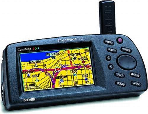 Автомобильный навигатор GPS Garmin StreetPilot Color Map